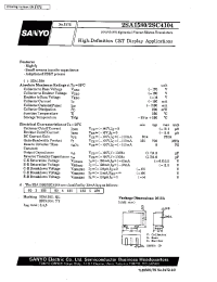 Datasheet 2SC4104 manufacturer Sanyo